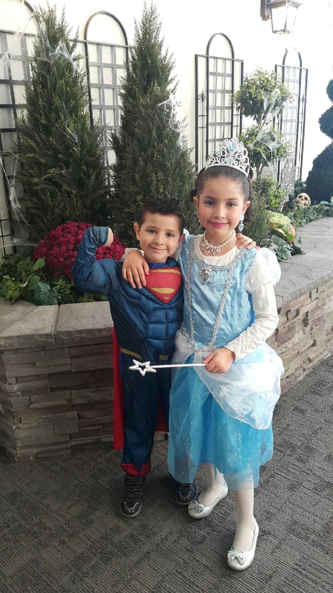 Feras and Houda Mourad celebrating Halloween in Toronto. Feras and Houda Mourad celebrating Halloween in Toronto.